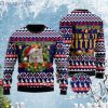 Santa Cat Show Me Your Kitties Ugly Christmas Sweater