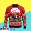 Santa Claus Rides Truck All Over Print Ugly Christmas Sweater