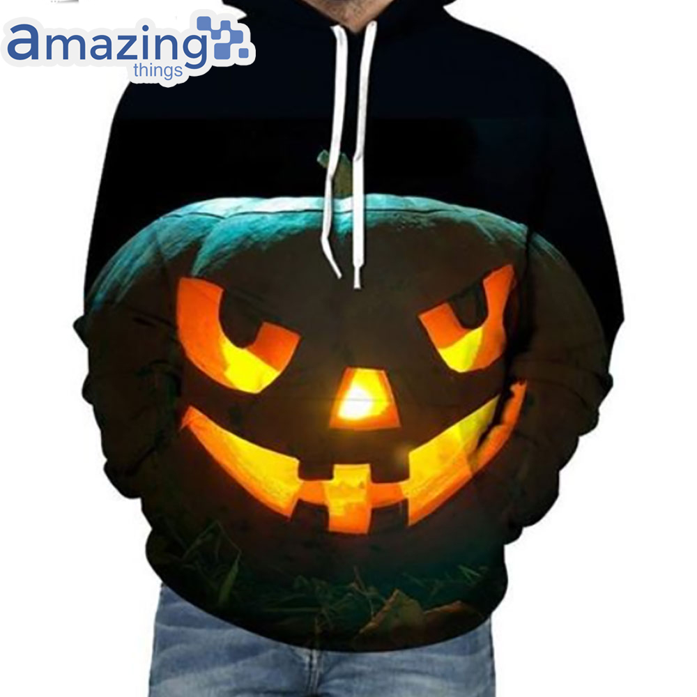 Scary Halloween Pumpkin Halloween 3D Hoodie For Men Women