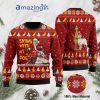 Skiing With My Dog For Golden Retriever Christmas Knitting Pattern Christmas Ugly Sweater