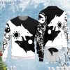 Skoll And Hati Viking Wolf Black And White Ugly Christmas Sweaterproduct photo 2 Product photo 2