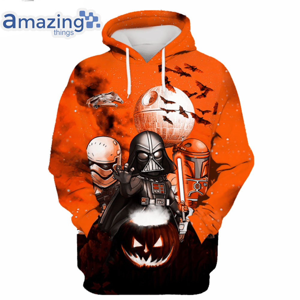 Star Wars Darth Vader Boba Fett Stormtrooper Halloween 3D Hoodie For Men Women
