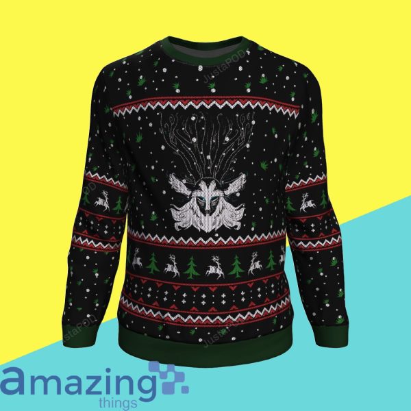 Studio Ghibli Forest Spirit Princess Mononoke Miyazaki Ugly Christmas Sweater