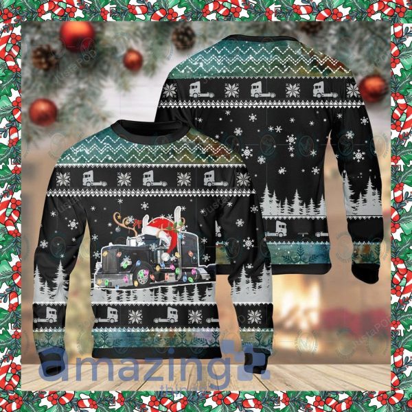Trucker Christmas Ugly Sweaters