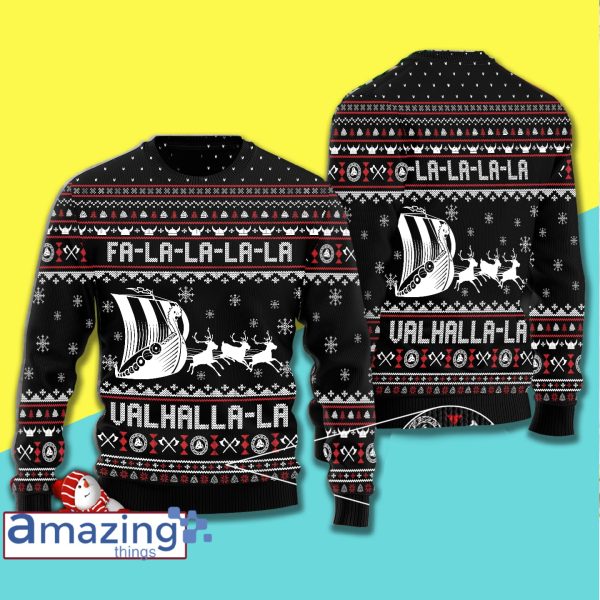 Viking Fa La La La Merry Christmas Ugly Christmas Sweater