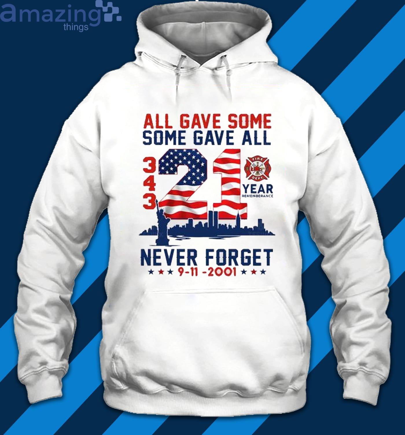 343 Never Forget 21th Anniversary Shirt Product Photo 1