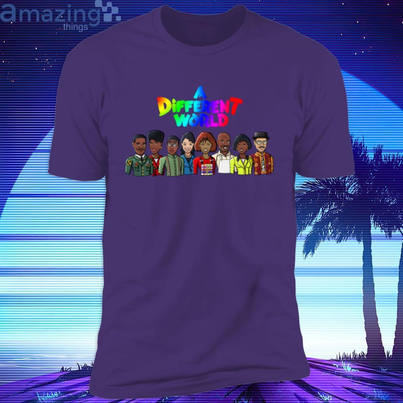 A Different World The Animated Series Simple T Shirt image A Different World The Animated Series Simple T-Shirt Product Photo 2