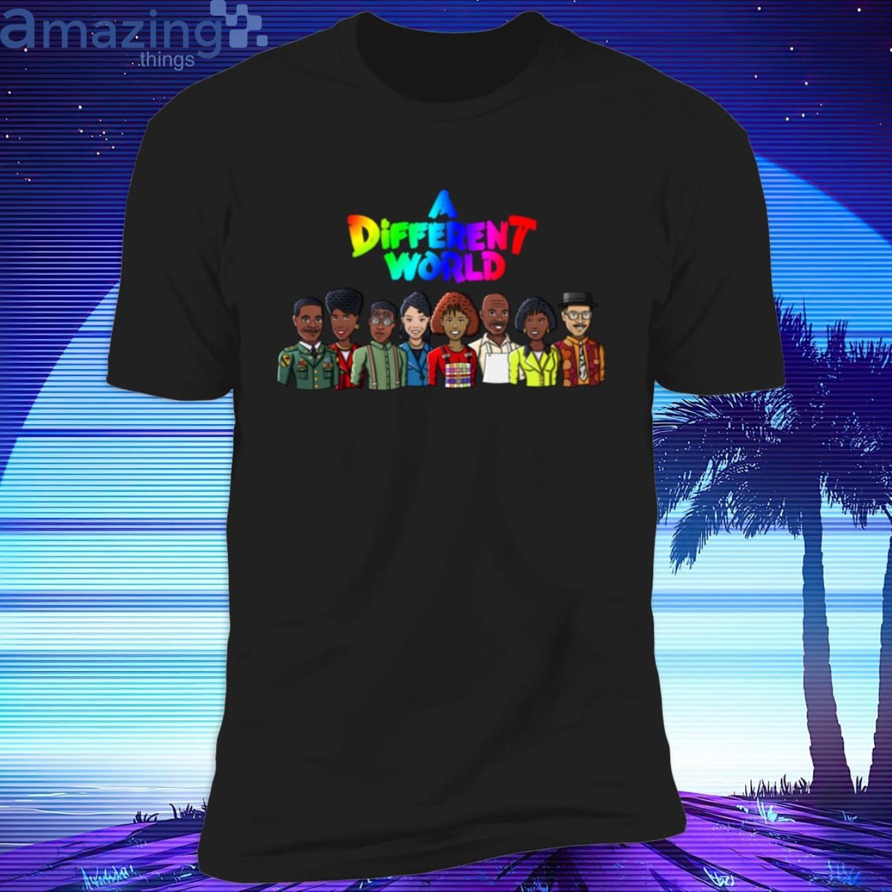 A Different World The Animated Series Simple T-Shirt Product Photo 1