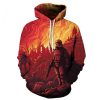 A Flame Star Wars All Over Print 3D Hoodie