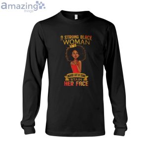 A Strong Black Woman Black Girls Ladies T-Shirt Product Photo 6