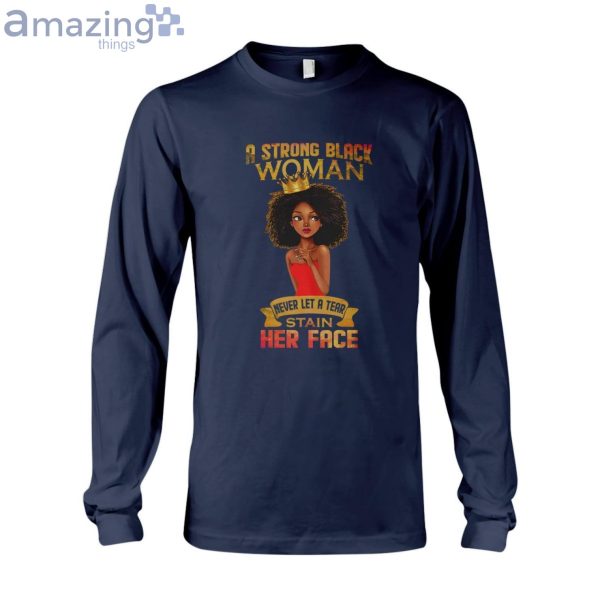 A Strong Black Woman Black Girls Ladies T-Shirt Product Photo 7