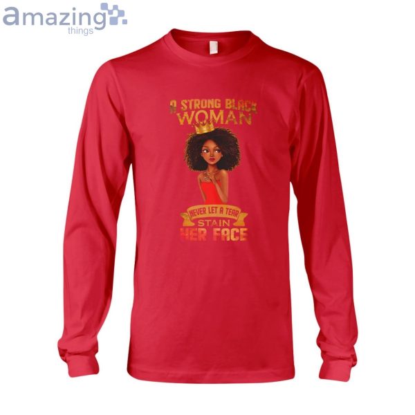 A Strong Black Woman Black Girls Ladies T-Shirt Product Photo 8