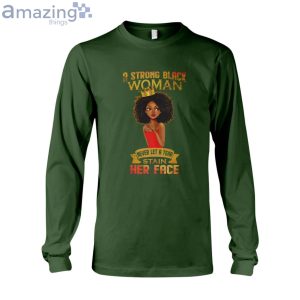A Strong Black Woman Black Girls Ladies T-Shirt Product Photo 9
