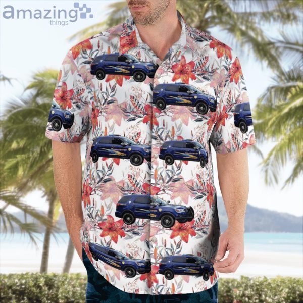 Alameda County Sheriff Ford Interceptor Utility Honor Guard Hawaiian Shirt Product Photo 3