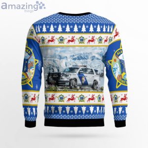 Alaska State Troopers Ford Interceptor Utility Christmas Sweater Product Photo 3