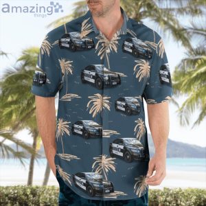 Albany New York Albany Police Department 2017 Ford Police Interceptor Hawaiian Shirt image Albany New York Albany Police Department 2017 Ford Police Interceptor Hawaiian Shirt Product Photo 4