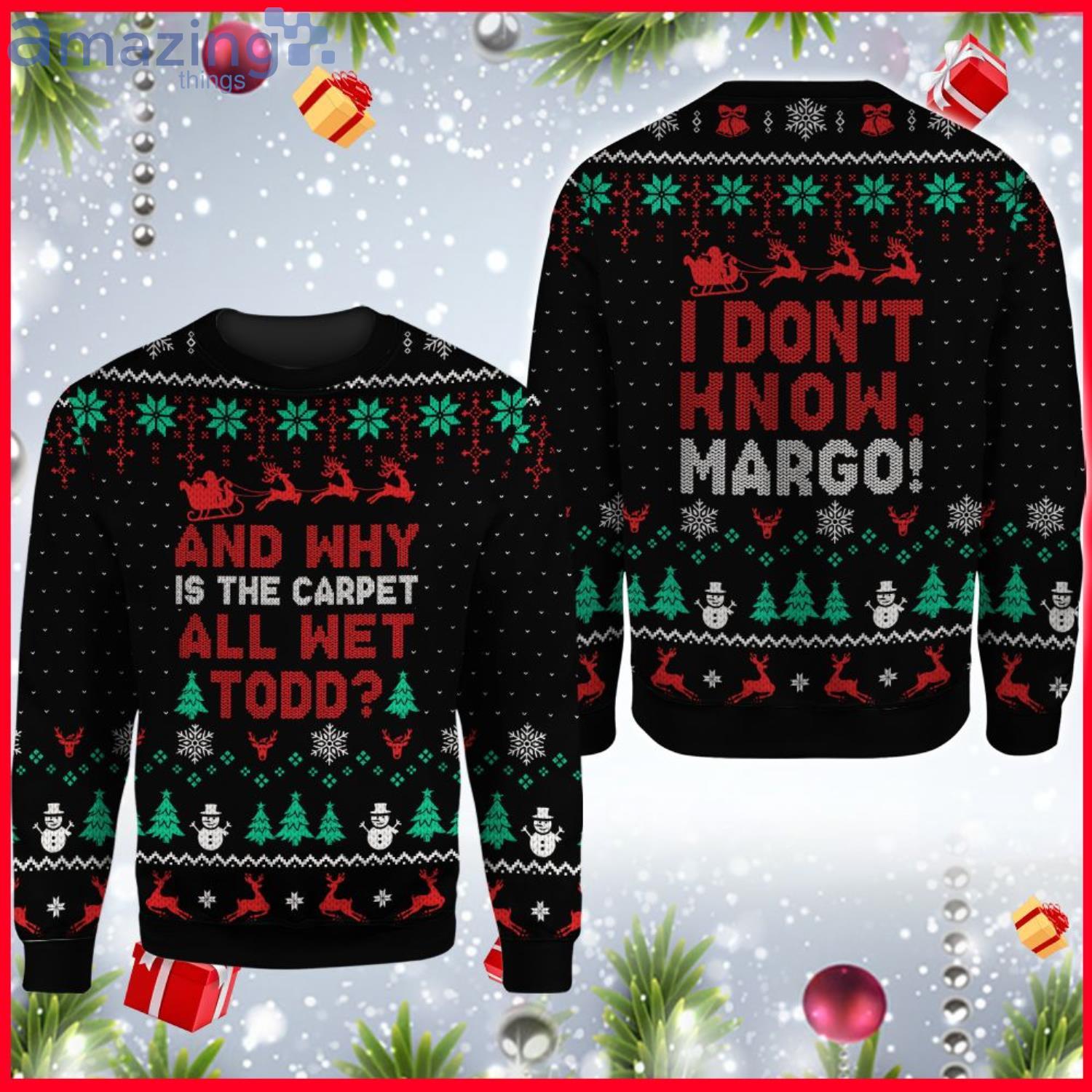 All Met Todd Ugly Christmas Sweater Knitting Pattern 3D Sweater image All Met Todd Ugly Christmas Sweater Knitting Pattern 3D Sweater Product Photo 1