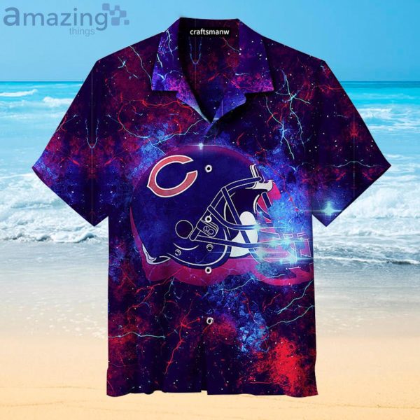 Amazing Chicago Bears Unisex Fans Gift Logo Sport Lover Hawaiian Shirt Product Photo 1