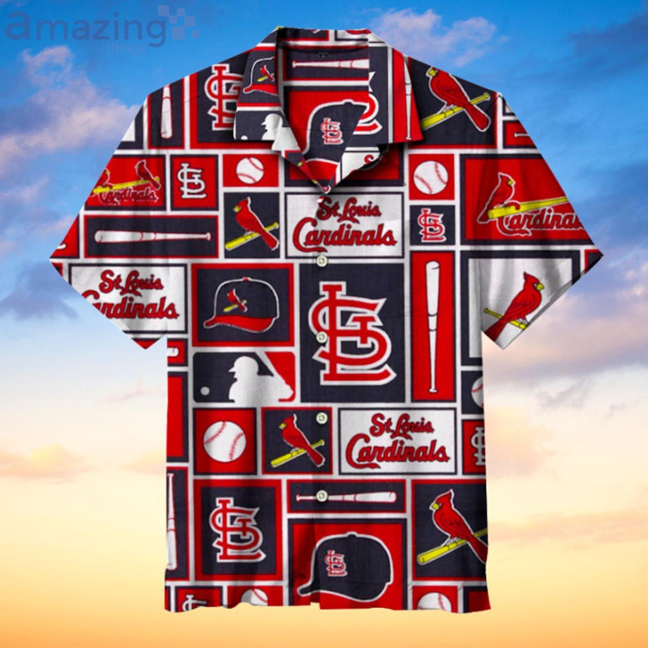 Amazing Saint Louis Cardinals Fans Gift Logo Sport Lover Hawaiian Shirt image Amazing Saint Louis Cardinals Fans Gift Logo Sport Lover Hawaiian Shirt Product Photo 1 Product photo 1
