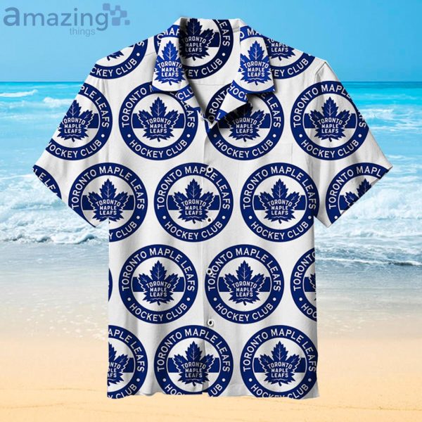Amazing Toronto Maple Leaf Fans Gift Logo Sport Lover White Hawaiian Shirt Product Photo 1