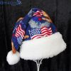America Flag Patriotic Christmas Santa Hat For Adult And Child