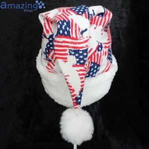 American Flag Party Christmas Santa Hat For Adult And Child image American Flag Party Christmas Santa Hat For Adult And Child Product Photo 3