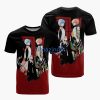 Angry X Smiley Tokyo Revengers Anime All Over Print 3D T-Shirt