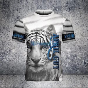 April Guy Tiger Never Mistake My Kidness For Weakness Breask 3D T Shirt
