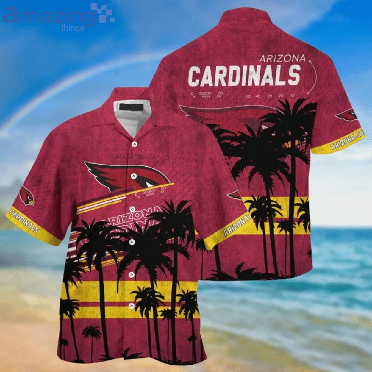 Arizona Cardinals Hawaiian Shirt Product Photo 1