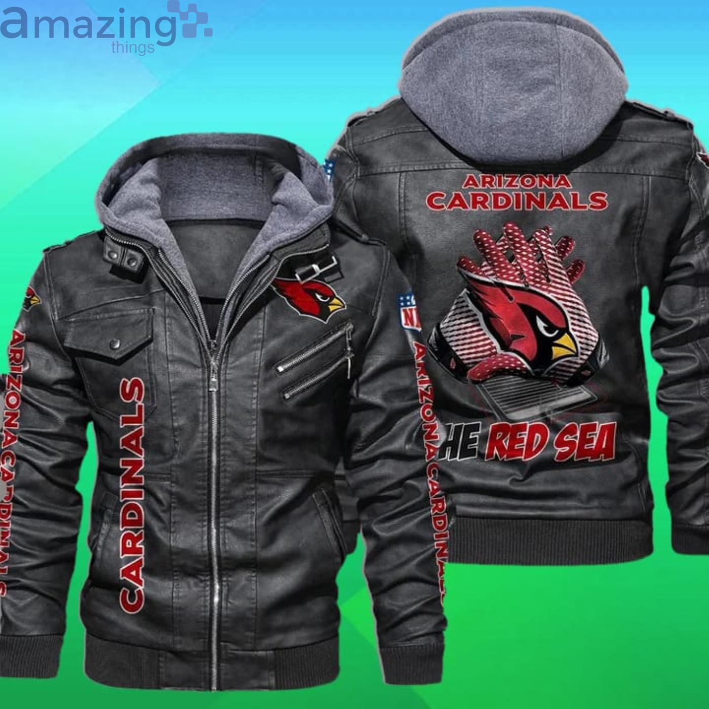 Arizona Cardinals Nfl The Red Sea 2D Leather Jacket