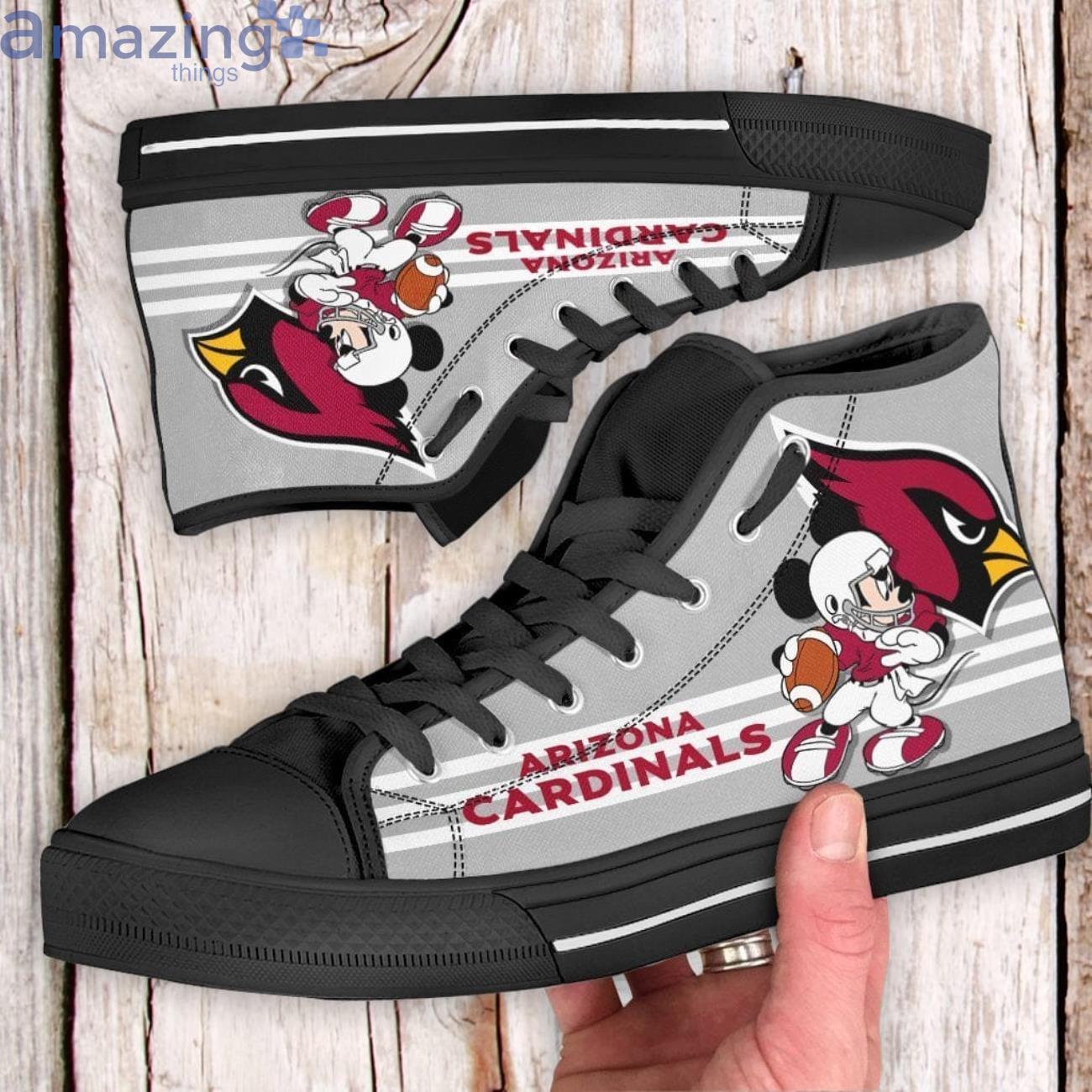 Arizona Cardinals Team Sport Lover High Top Shoes Fan Product Photo 1