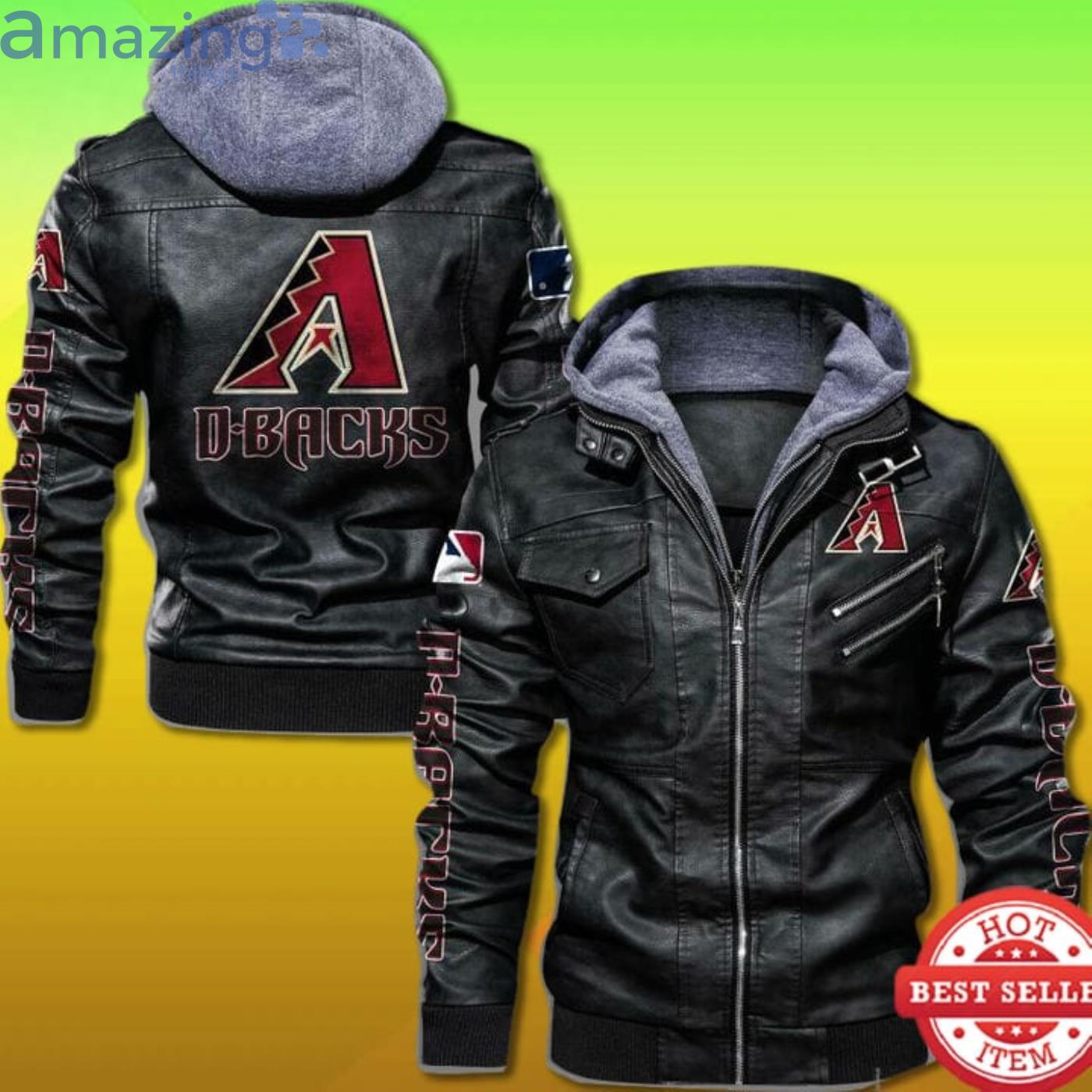 Arizona Diamondbacks 2D Leather Jacket Product Photo 1