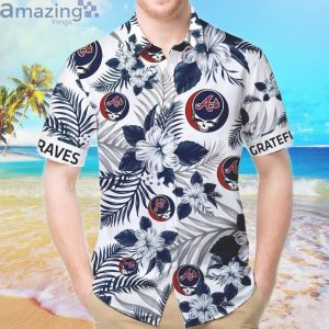 Atlanta Braves & Grateful Dead Fans Hawaiian Shirt For Men Womenproduct photo 1