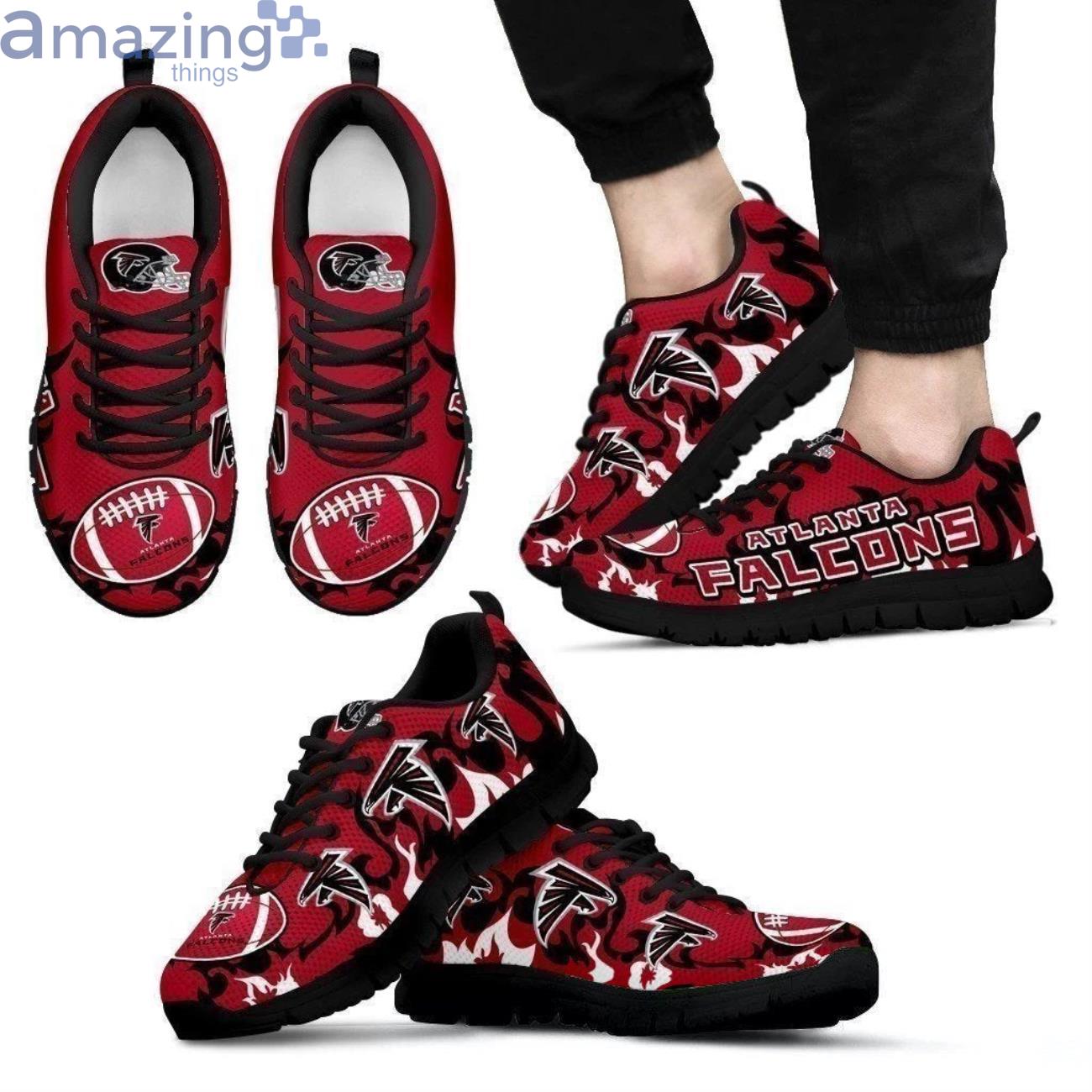 Atlanta Falcons Sneakers Shoes For Fans Product Photo 1