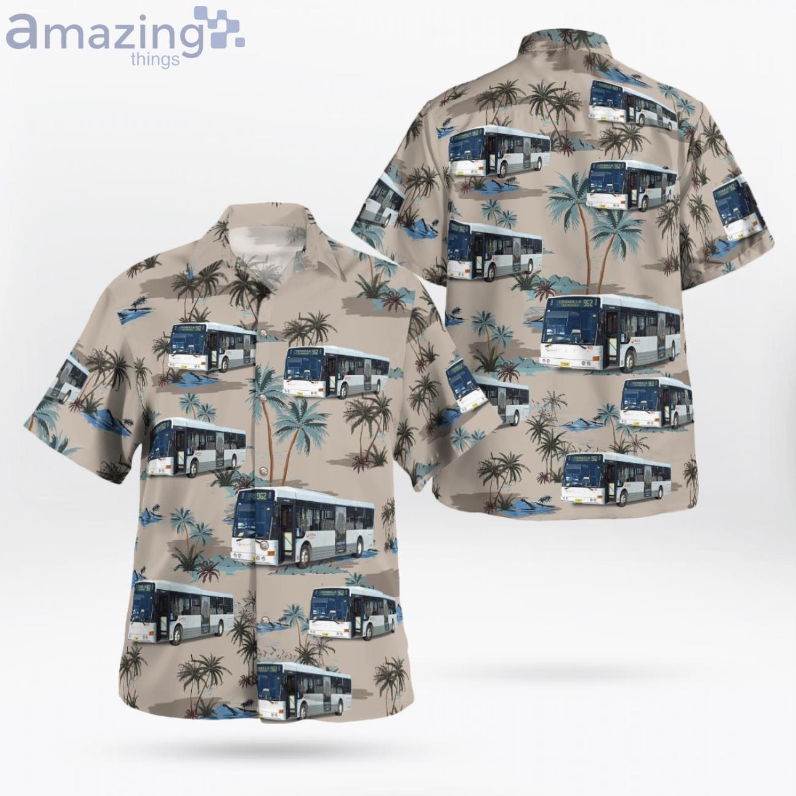Australia Double Decker Buses Bustech Mercedes Benz O405Nh Hawaiian Shirt image Australia Double-Decker Buses Bustech Mercedes-Benz O405Nh Hawaiian Shirt Product Photo 1 Product photo 1