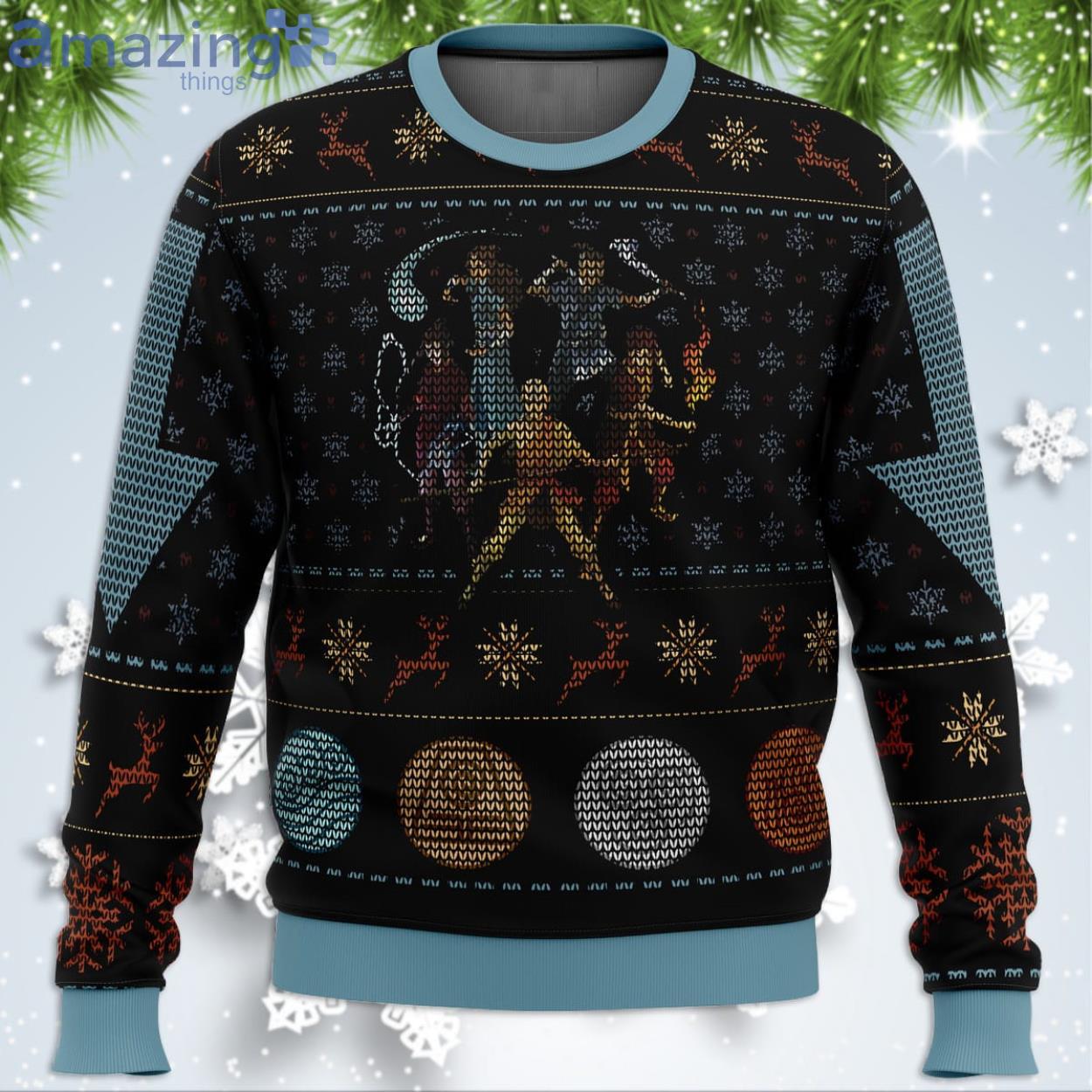 Avatar The Last Airbender Funny Christmas Gift Ugly Christmas Sweater Product Photo 1 Avatar The Last Airbender Funny Christmas Gift Ugly Christmas Sweater Product Photo 1