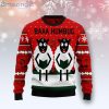 Baaa Humbug Sheep Lalala Red Ugly Christmas Sweater