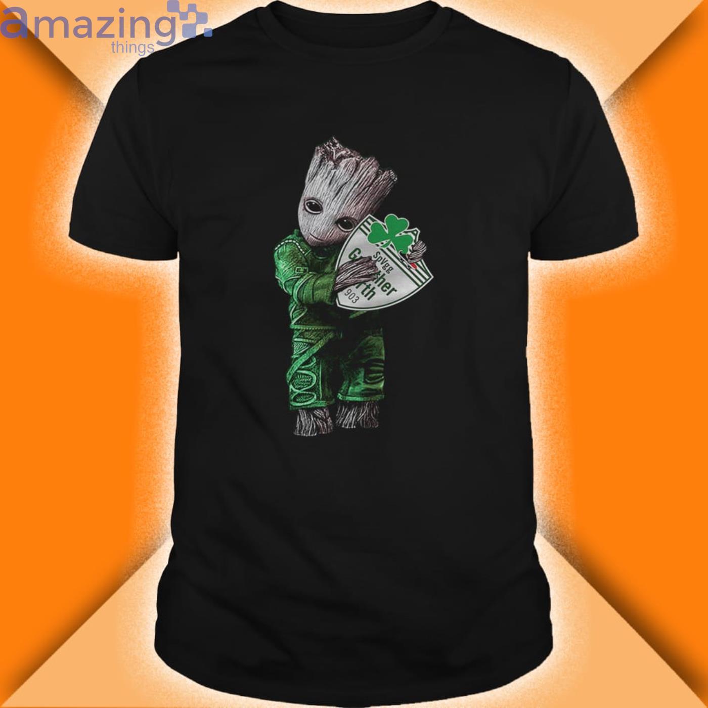 Baby Groot Hug Spvgg Greuther Frth Shirt Product Photo 1 Baby Groot Hug Spvgg Greuther Frth Shirt Product Photo 1
