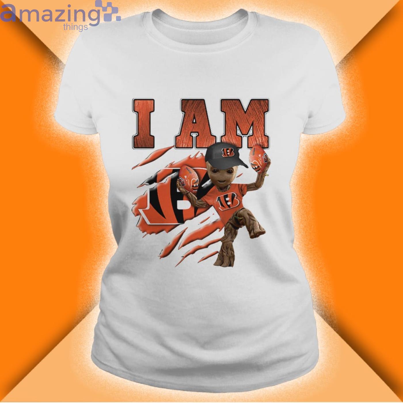 Cincinnati Bengals black girl wear cap shirt, hoodie, sweater, long sleeve  and tank top