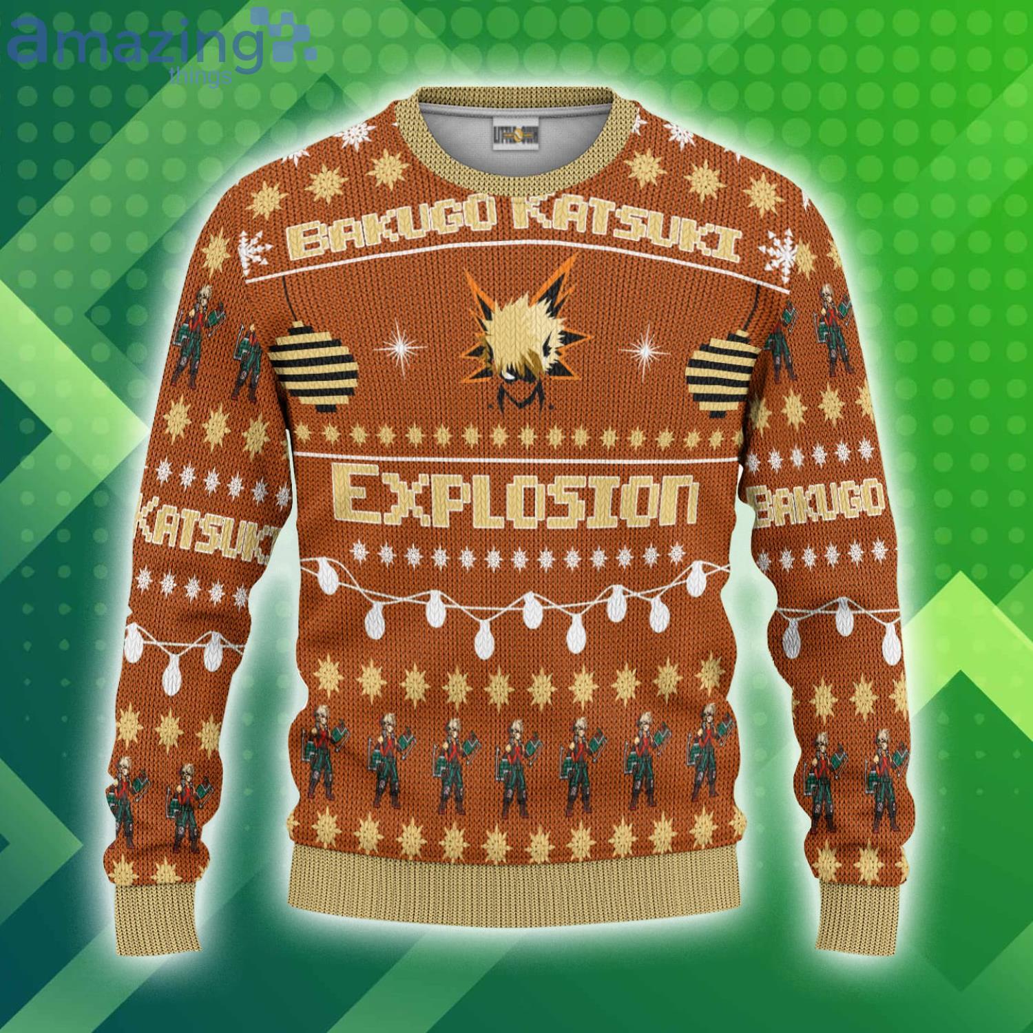 Christmas Season Baki Ugly Christmas Sweater 