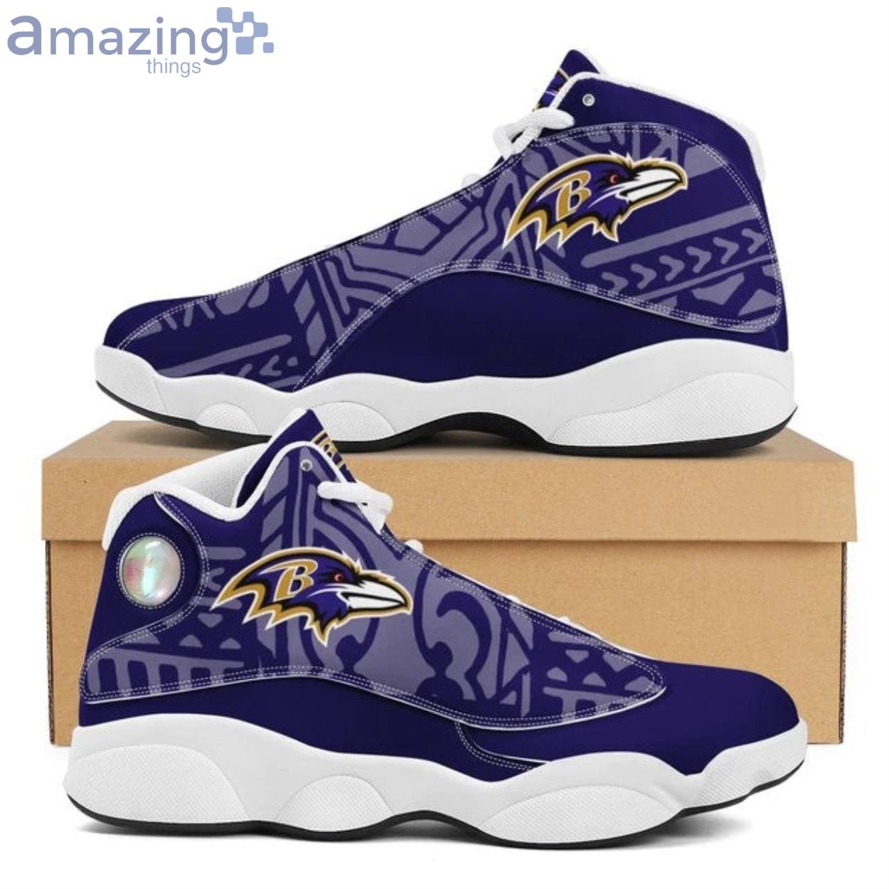 Fans of Baltimore Ravens Jordan 13 Shoes