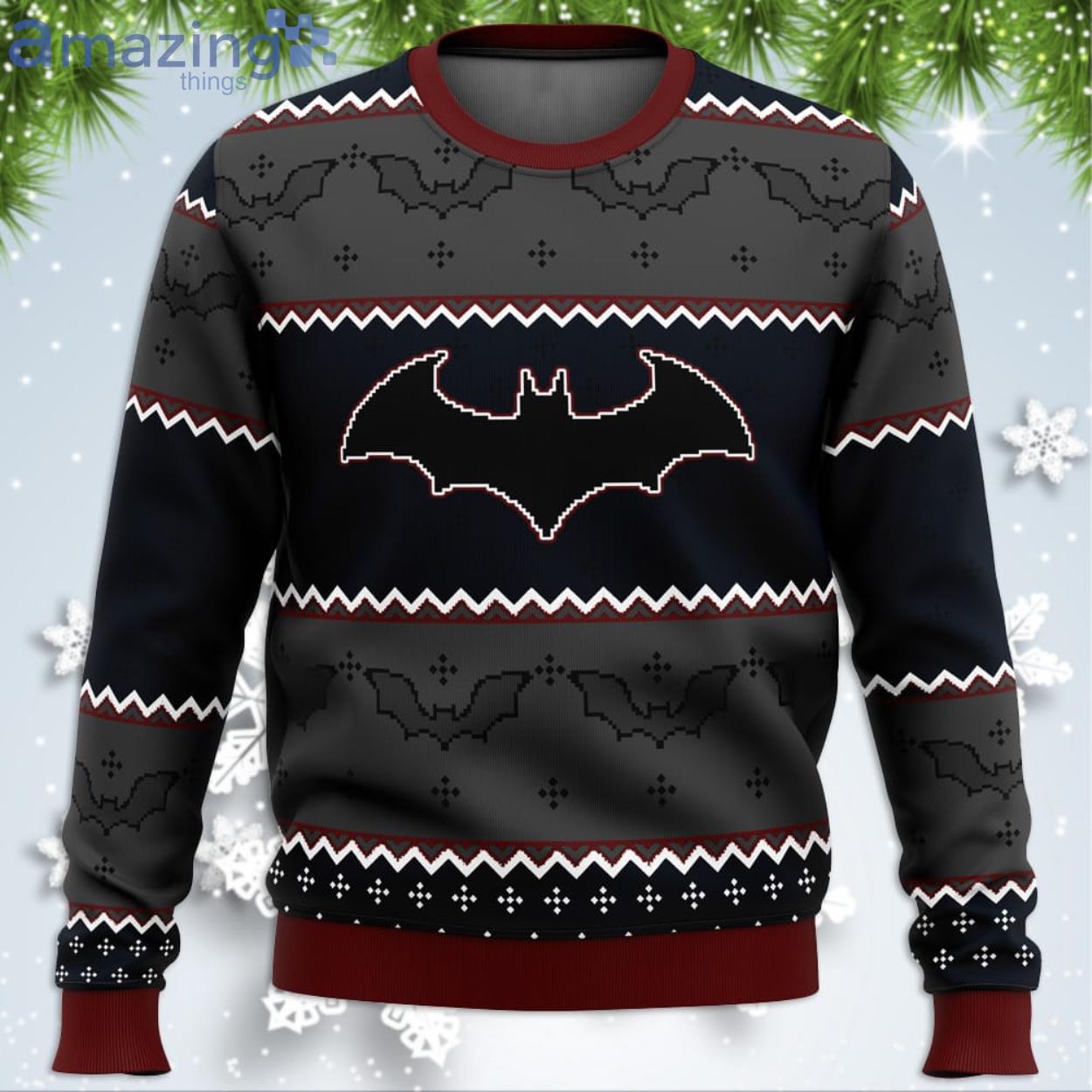 Batman Dark Funny Christmas Gift Ugly Christmas Sweater