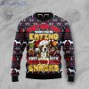 Beagle They Know When You Have Snacks Ugly Christmas Sweater