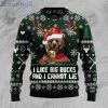 Bear Hunting And Beer I Like Big Bucks And I Cannot Lie Ugly Christmas Sweater