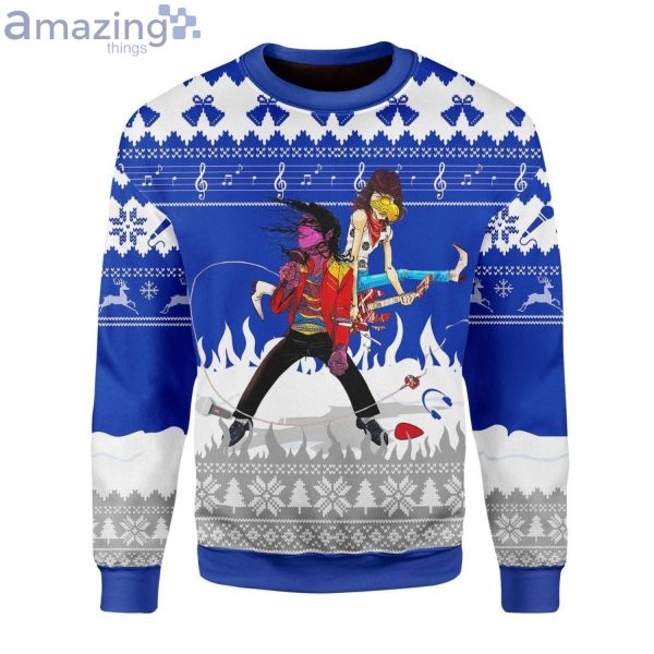 Beat It Knitting Pattern Ugly Christmas Sweater Product Photo 1