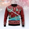 Beautiful Flamingo And Funny Santa Ugly Christmas Sweater