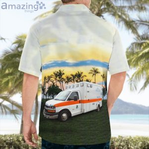 Bedford County Emergency Medical Service Tennessee Ambulance Hawaiian Shirt Product Photo 4