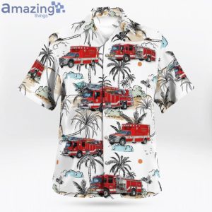 Bedford Park Cook County Illinois Bedford Park Fire Department Hawaiian Shirt Product Photo 2