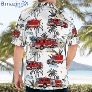Bedford Park Cook County Illinois Bedford Park Fire Department Hawaiian Shirt Product Photo 4