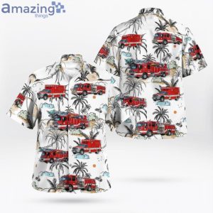 Bedford Park Cook County Illinois Bedford Park Fire Department Hawaiian Shirt Product Photo 1